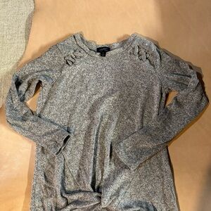 Youth Daytrip Gray Long Sleeve Top